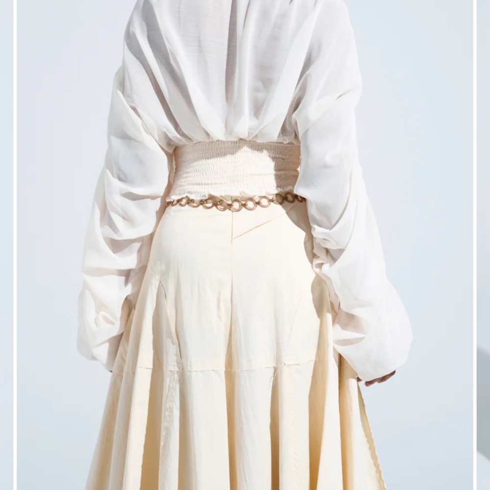 Akira Elegant Cream Shirt